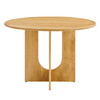 Rivian Round 48" Wood Dining Table / EEI-6592