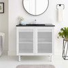 Calla 36" Perforated Metal Bathroom Vanity / EEI-6680