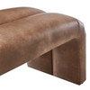 Dax 50.5" Vegan Leather Upholstered Accent Bench / EEI-6770