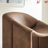 Vivi Vegan Leather Accent Chair / EEI-6768