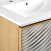 Calla 24" Perforated Metal Bathroom Vanity / EEI-6677