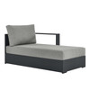 Tahoe Outdoor Patio Powder-Coated Aluminum Modular Right-Facing Chaise Lounge / EEI-6633