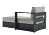 Tahoe Outdoor Patio Powder-Coated Aluminum Modular Right-Facing Chaise Lounge / EEI-6633