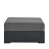 Tahoe Outdoor Patio Powder-Coated Aluminum Ottoman / EEI-6627