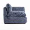 Divani Casa Kinsey - Modern Blue Fabric Modular Right Facing Seat / VGKK-KF.8035-RAF1.5-NAVY