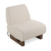 Modrest Barbara Modern Off White Accent Chair / VGEU-7368LC