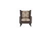 Elmbrook Upholstered Wingback Accent Club Chair Brown / CS-903080