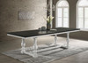 Aventine Rectangular Dining Table with Extension Leaf Charcoal and Vintage Chalk / CS-108241