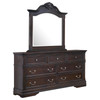 Cambridge 7-drawer Rectangular Dresser with Mirror Cappuccino / CS-203193M