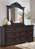 Cambridge 7-drawer Rectangular Dresser with Mirror Cappuccino / CS-203193M