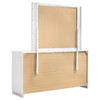 Felicity 6-drawer Dresser with Mirror Glossy White / CS-203503M