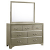 Beaumont 7-drawer Dresser with Mirror Champagne / CS-205293M