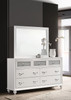 Barzini 7-drawer Dresser with Mirror White / CS-205893M