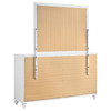 Barzini 7-drawer Dresser with Mirror White / CS-205893M