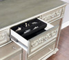 Heidi 9-drawer Dresser with Mirror Metallic Platinum / CS-222733M