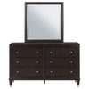 Emberlyn 6-drawer Dresser with Mirror Brown / CS-223063M