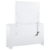 Eleanor Rectangular 6-drawer Dresser with Mirror White / CS-223563M