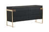 Modrest Rothsay - Modern Wenge + Gold Dresser / VGVC-J096A-D