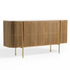 Modrest Sandy - Modern Natural Ash Buffet / VGDW-J9853