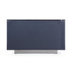 Modrest Concord - Modern Black Marble + Black Ash + Aluminum Nightstand / VGVC-N2301
