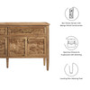 Elysian 62" Wood Sideboard / EEI-6794