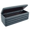 Mezzo Upholstered Performance Velvet Storage Bench / EEI-6664