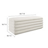 Mezzo Boucle Upholstered Storage Bench / EEI-6665