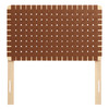 Sparta Weave Vegan Leather Twin Headboard / MOD-7121