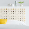 Sparta Weave Vegan Leather Full Headboard / MOD-7123