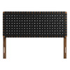 Sparta Weave Full Vegan Leather Headboard / MOD-7123