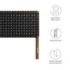Sparta Weave Vegan Leather Full Headboard / MOD-7123