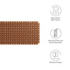 Sparta Weave Wall-Mount King Vegan Leather Headboard / MOD-7126