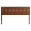 Sparta Weave Vegan Leather King Headboard / MOD-7127