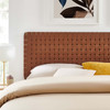 Sparta Weave King Vegan Leather Headboard / MOD-7127