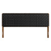 Sparta Weave King Vegan Leather Headboard / MOD-7127