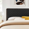 Sparta Weave King Vegan Leather Headboard / MOD-7127