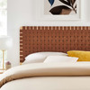 Sparta Weave King Vegan Leather Headboard / MOD-7127