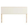 Sparta Weave Vegan Leather King Headboard / MOD-7127