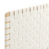 Sparta Weave Vegan Leather King Headboard / MOD-7127