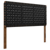 Sparta Weave Queen Vegan Leather Headboard / MOD-7125