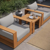 Tahoe Outdoor Patio Acacia Wood 3-Piece Furniture Set / EEI-6798