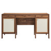 Capri 58" Wood Grain Office Desk / EEI-6618