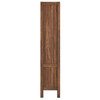 Capri 4-Shelf Wood Grain Bookcase / EEI-6619