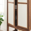 Capri Tall Wood Grain Standing Storage Cabinet / EEI-6620