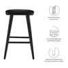 Saville Backless Wood Counter Stools - Set of 2 / EEI-6739