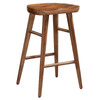 Saville Backless Wood Counter Stools - Set of 2 / EEI-6739