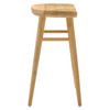 Saville Backless Wood Counter Stools - Set of 2 / EEI-6739