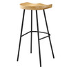 Concord Backless Wood Bar Stools - Set of 2 / EEI-6742