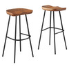 Concord Backless Wood Bar Stools - Set of 2 / EEI-6742