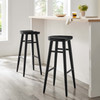 Saville Backless Wood Bar Stools - Set of 2 / EEI-6740